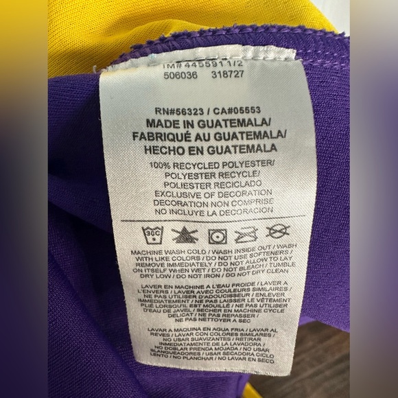 LeBron James Los Angeles Lakers Nike Statement Ed. Swingman Jersey NBA 3XL 60 - Picture 9 of 16